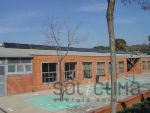 Energia solar en Escuela