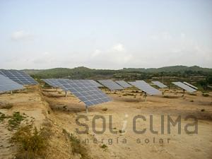 Instalación de huerta solar de 496,8 Kw en Vilalba dels Arcs (Tarragona)