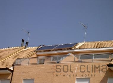 Agua caliente solar en Madrid