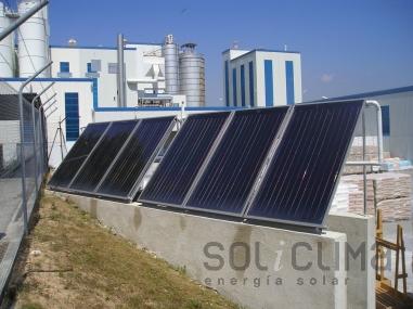 Agua solar industrial