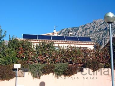 Calefaccion solar en Barcelona