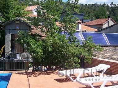 Climatizacion solar para piscinas en Ourense