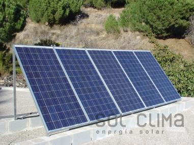 Fotovoltaica aislada en Murcia
