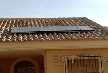Electricidad fotovoltaica en Murcia
