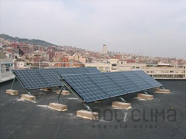 Modulos fotovoltaicos en Barcelona