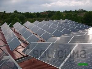 Instalación solar fotovoltaica de venta a red  en Barcelona