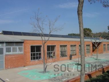 Energia solar en Escuela
