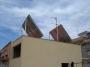 Energia solar mediante paneles solares en bloque de pisos en Hospitalet