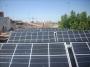 Energía solar fotovoltaica sobre tejado plano en Castellón