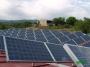 Paneles solares  en San Martí de Sescorts